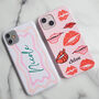 Wiggle Print Personalised Phone Case, thumbnail 6 of 6