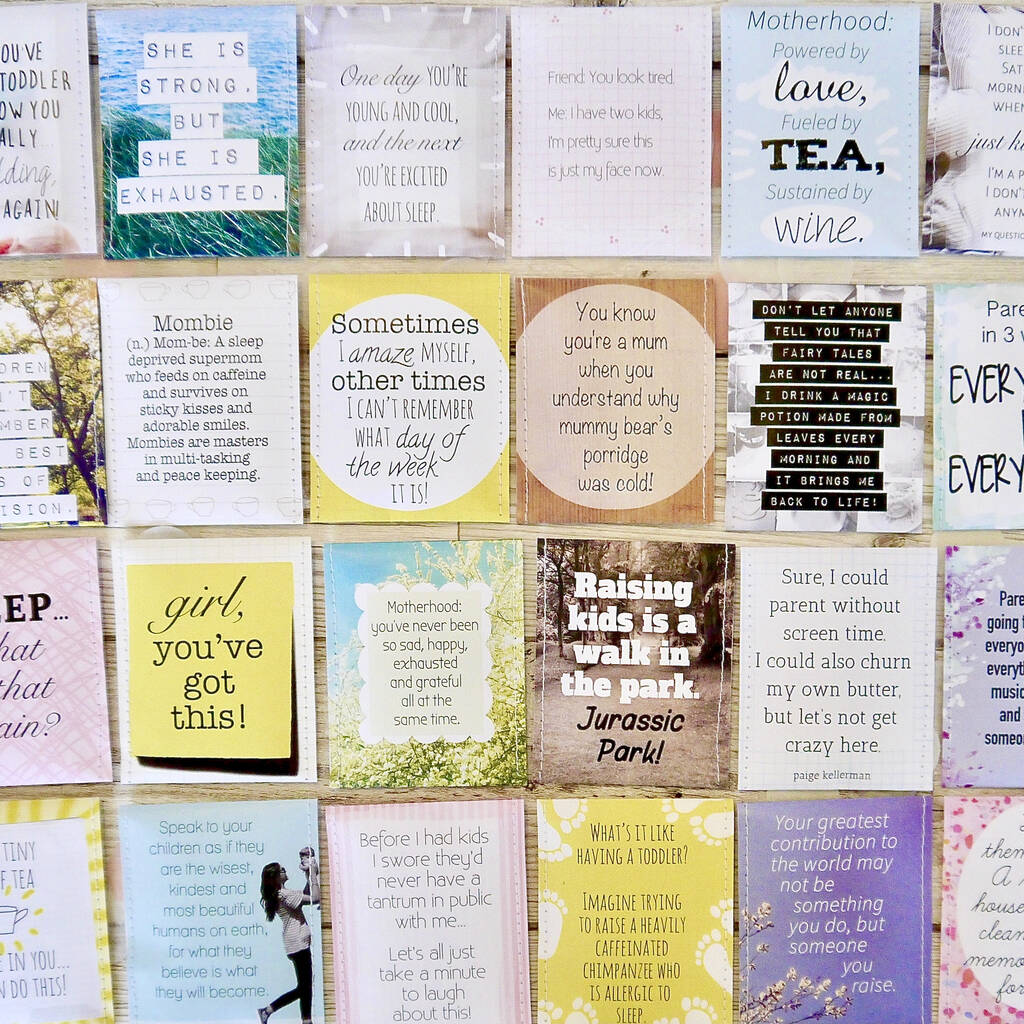 The Joys Of Motherhood Tea Gift Set By victoria mae designs