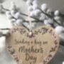 Personalised Mothers Day Flower Keepsake Heart, thumbnail 3 of 7