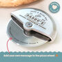 Personalised Stainless Steel Pizza Cutter, thumbnail 3 of 8