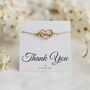 Thank You Bracelet Gift For Her, thumbnail 10 of 11