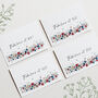 Personalised Birth Flower Bookmark, thumbnail 11 of 12