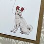 Shiba Inu Christmas Card, thumbnail 3 of 3