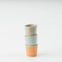 Handmade Creamy White Ceramic Shot 'Glass', thumbnail 4 of 6