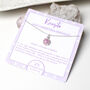 Kunzite Necklace Sterling Silver, Love And Serenity, thumbnail 2 of 6