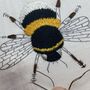Bumble Bee Embroidery Kit, thumbnail 5 of 10