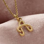 Petite Rope Initial Necklace, thumbnail 6 of 8
