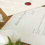 A Letter To Our Daughter On Her Wedding Day Personalised Keepsake, thumbnail 8 of 8