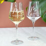 Personalised Couple’s Wine Glass, thumbnail 2 of 4