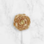 Handmade Silk Floral Flower Lapel Pin In Many Colours, thumbnail 9 of 12