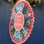 Handmade Personalised Paper Wreath Christmas Decoration, thumbnail 7 of 7