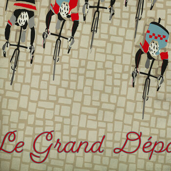 Le Grand Départ Cycling Poster Print, 2 of 3