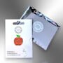 Choose Your Badge Colour – I Am A Teacher What's Your Superpower Apple Shaped Enamel Brooch Pin Badge, Ideal Gift For Teachers, thumbnail 5 of 8