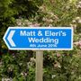 Personalised Wedding Sign, thumbnail 11 of 12