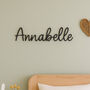 Personalised Wooden Name Sign For Childrens Rooms Nursery, thumbnail 1 of 6