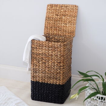 Waterhyacinth Laundry Basket, 2 of 3