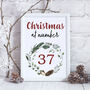 Christmas At Number Personalised Home Print, thumbnail 1 of 7