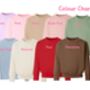 Cowboy Boots Name Personalised Embroidered Sweatshirt, thumbnail 4 of 4