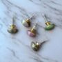 Decorative Grey Brass Heart Petal Cabinet Knob, thumbnail 2 of 2