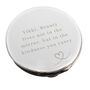 Personalised Heart Round Compact Mirror – Thoughtful Gift For Her, thumbnail 4 of 4