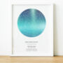 Personalised Star Map Print Birthday Gift, thumbnail 3 of 11