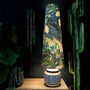 Emerald Mythical Plumes Oversized Cone Lampshades, thumbnail 2 of 4