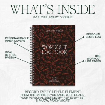 Workout Training Plans Log Book, 2 of 4