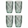 Set Of Four Laurier Green Highball Glasses, thumbnail 2 of 5