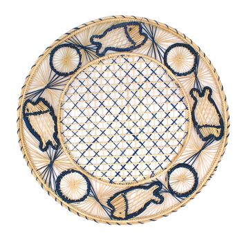 Usiacuri Blue Fish Placemats Set Of Four, 2 of 5