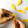 Paper Flower Craft Kit: Daffodils, thumbnail 6 of 8
