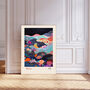 Japanese Mountains Art Print, thumbnail 1 of 3