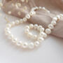 Freshwater White Baroque Pearl Choker, thumbnail 6 of 11