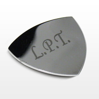 Personalised Silver Plated Plectrum, 4 of 5