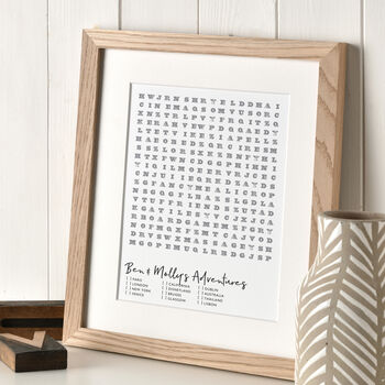 Personal Wordgame Print, 2 of 4