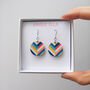 Key West Wooden Dangle Earrings, thumbnail 4 of 8