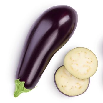 Vegetable Plants Aubergine 'Moneymaker' Plug Pack, 7 of 12