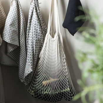 Cream Turtle Netted Shopping Bag, 2 of 3
