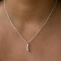 Personalised Peapod Necklace, thumbnail 2 of 8