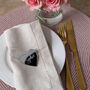 Personalised Mirrored Heart Place Setting, thumbnail 1 of 4