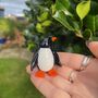 Hand Blown Little Glass Penguin, thumbnail 1 of 5