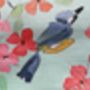 Cherry Blossom And Bluetit Embroidery Pattern Design, thumbnail 12 of 12