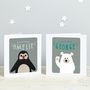 First Christmas Penguin Personalised Card, thumbnail 2 of 5