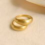 Solid Gold Om Statement Ring, thumbnail 2 of 6