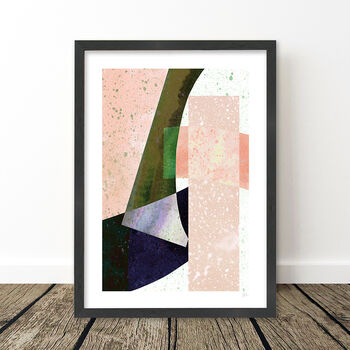 Abstract Colour Block Prints Set Of Three, 11 of 12