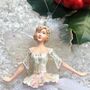 Sparkle White Fairy Christmas Decoration, thumbnail 2 of 4