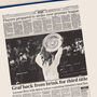 Wimbledon Personalised Tennis Gift Newspaper Book, thumbnail 7 of 9