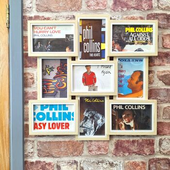 Multi Frame Music Art Rock Pop Phil Collins | Frank Sinatra | Abba | Rick Astley | Beatles | Pet Shop Boys |, 4 of 5