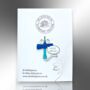 Cartoon Nurse Syringe Iv Needle Nice Veins Enamel Lapel Pin Badge, Gift For Nhs Doctors, Nurses Or Medical Staff, thumbnail 4 of 8