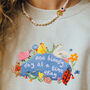 One Day At A Time Embroidered Sweatshirt, thumbnail 1 of 9