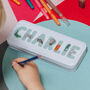 Personalised Animal Alphabet School Pencil Case, thumbnail 1 of 6